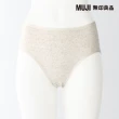 【MUJI 無印良品】女有機棉針織無側縫高腰內褲(共6色)