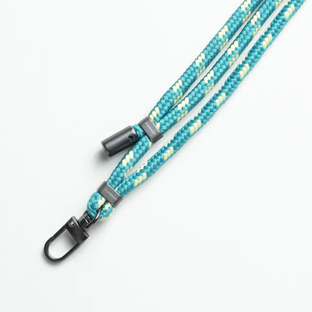 【PureGear普格爾】Phone Case Lanyard 風格掛繩(編織款　仲夏綠)