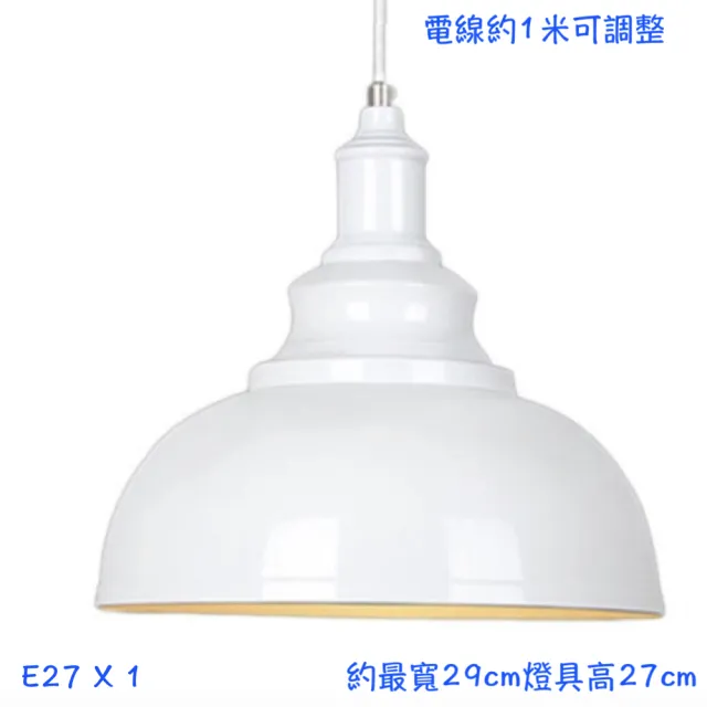 LOFT-29小號29cm(美式吊燈．工業風吊燈.單燈販售)