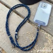 【PureGear普格爾】Phone Case Lanyard 風格掛繩(編織款　海神藍)