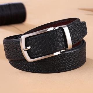 【米蘭精品】現貨+預購 100%真皮皮帶男牛皮腰帶商務皮帶手工皮帶休閒男襯衫牛仔西裝褲(純野休閒3款74eh4)