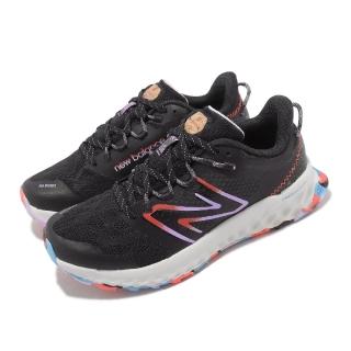 【NEW BALANCE】越野跑鞋 Fresh Foam Garoe D 寬楦 黑 紫 女鞋 戶外 運動鞋 緩震 NB(WTGAROT1-D)