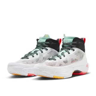 【NIKE 耐吉】籃球鞋 運動鞋 AIR JORDAN XXXVII GUO GS 中大童 白(FJ4495130)