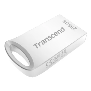 【Transcend 創見】JetFlash710 USB3.1 256GB 精品隨身碟-晶燦銀(TS256GJF710S)