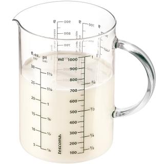 【TESCOMA】耐熱玻璃量杯 1L / 刻度量杯