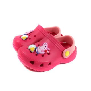【Peppa Pig 粉紅豬】粉紅豬小妹 Peppa Pig 花園涼鞋 童鞋 桃紅色 中童 PG1053 no959