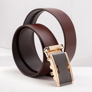 【米蘭精品】現貨+預購 真皮皮帶腰帶(百搭商務頭層牛皮男皮帶情人節生日聖誕節交換禮物2色74eh30)
