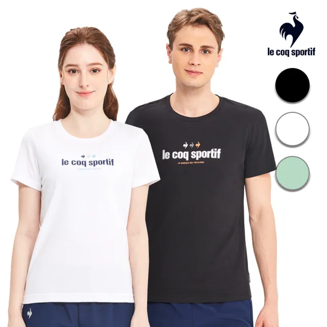 【LE COQ SPORTIF 公雞】基礎百搭短袖T恤 中性-3色-LQR23901