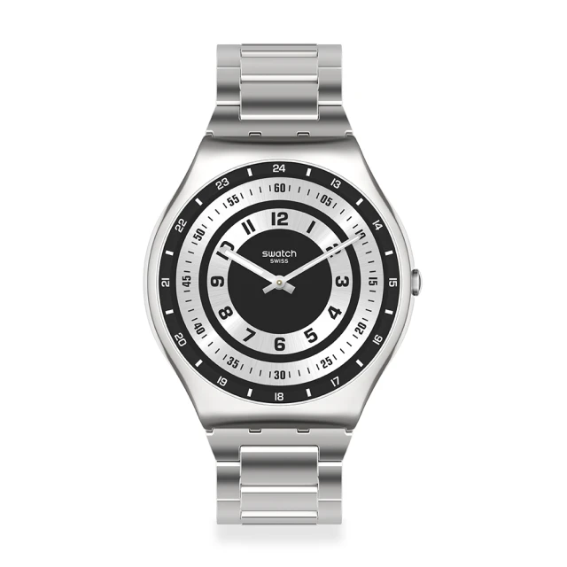 【SWATCH】Skin Irony 超薄金屬系列手錶 RINGS OF IRONY 男錶 女錶 瑞士錶 錶(42mm)