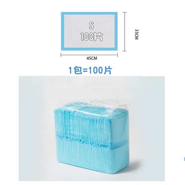 【萌貝貝】超值組 加厚寵物訓練吸水尿墊X6包組 S/M/L(尿布 隔尿 一次性環保)