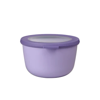【MEPAL】Cirqula 圓形密封保鮮盒1L-薰衣草紫