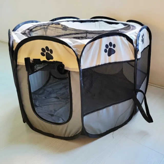 【May Shop】八角寵物圍籠狗狗戶外帳篷牛津布貓籠寵物用品圍欄