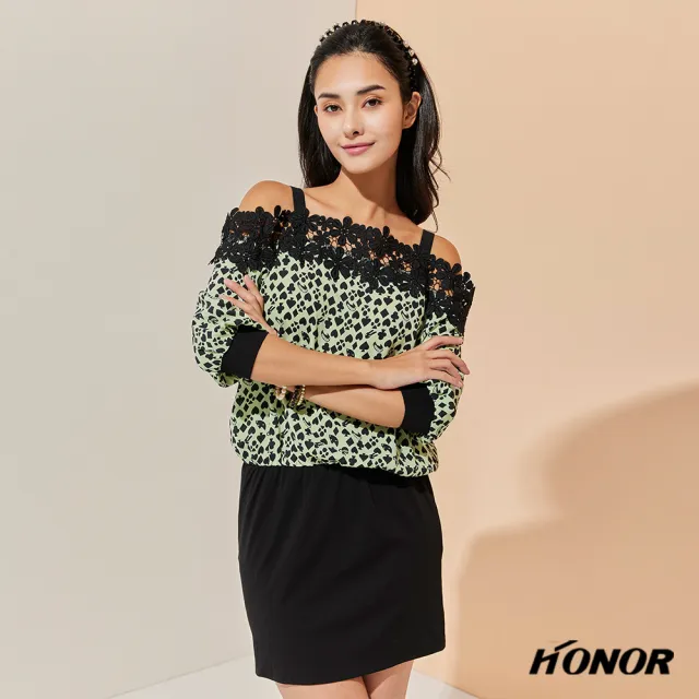 【HONOR 山形屋】出清品 包臀性感露肩洋裝(限定出清)