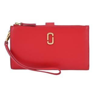 【MARC JACOBS 馬克賈伯】THE J MARC 多功能手掛式萬用長夾(紅色)