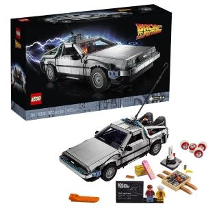 【LEGO 樂高】積木 電影系列 回到未來 時間機器 時光機 10300W(代理版)