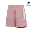 【LE COQ SPORTIF 公雞】防潑水基礎百搭平織運動短褲 男女-多款多色-LOR81881-882_LOR82881-882