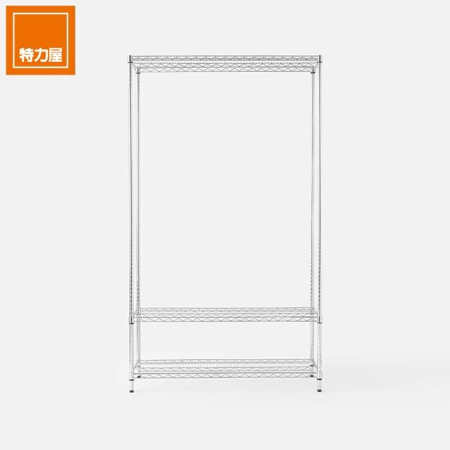 【特力屋】組合  耐重型鍍鉻三層架 122x46x210cm