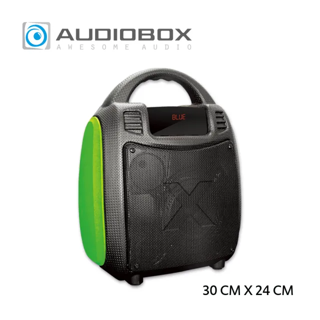 BBX 300  手提式藍牙無線多功能多媒體音箱_GN黑綠(教學、街舞、團體活動不可缺少的良伴)