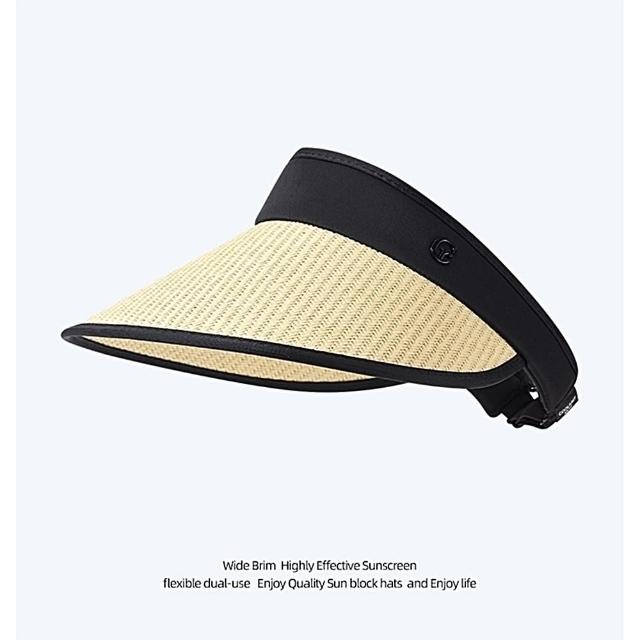 【巴黎精品】現貨+預購 空頂帽遮陽帽(大帽簷旅行防紫外線遮陽女帽子2款a1ay5)