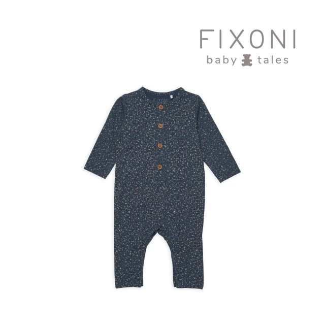 Brands4Kids 燦燦繁星-長袖連身兔裝-藍_Fixoni系列(4種尺寸可選)