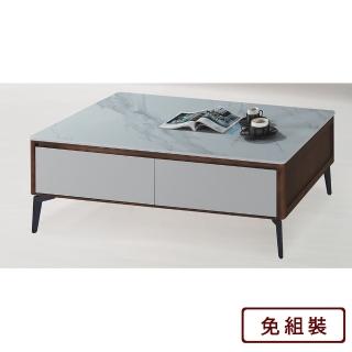 【AS 雅司設計】蕾米婭巖板大茶几-130×70×43cm