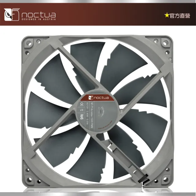 【Noctua 貓頭鷹】NF-P14s redux-1500P(復刻雋永經典版 PWM 14cm 靜音風扇)