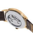 【ORIENT 東方錶】獨立小秒針 簡約時尚 機械腕錶 / 40.5mm(RA-AP0004S)