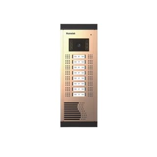 【Hometek】HVP-26 16戶 傳統按鍵數位彩色影視門口機 鋁合金 防雨 雙向通話 昌運監視器