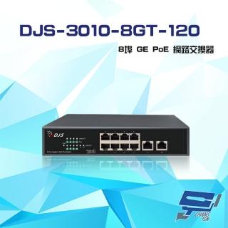 【CHANG YUN 昌運】DJS-3010-8GT-120 8埠 10/100/1000Mbps GE PoE 網路交換器(PFS3010-8GT-96出貨)