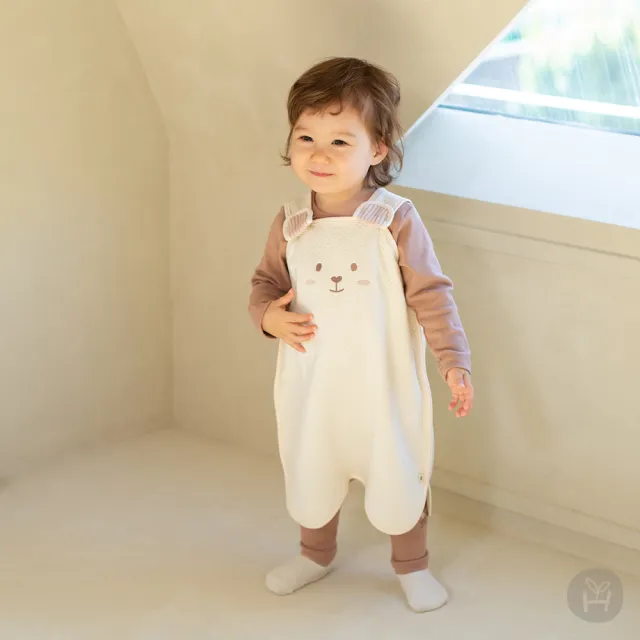【Happy Prince】韓國製 Bao竹纖維透氣涼感嬰兒童防踢背心-奶白(兒童睡衣睡袋防踢被)