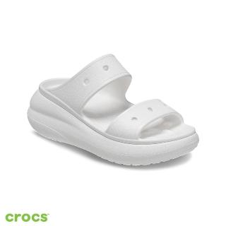 【Crocs官方直營】中性鞋 經典泡芙涼鞋(207670-100)