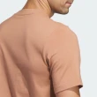 【adidas 愛迪達】上衣 男款 短袖上衣 運動 國際碼 橘 H49668