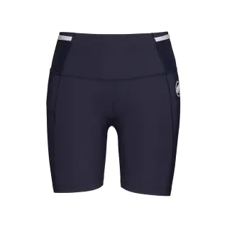 【Mammut 長毛象】Eiger Speed Short Tights W 極限艾格彈性緊身短褲 夜藍 女款 #1023-00890