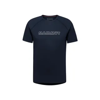 【Mammut 長毛象】Selun FL Logo T-Shirt 機能LOGO短袖T恤 海洋藍 男款 #1017-05050