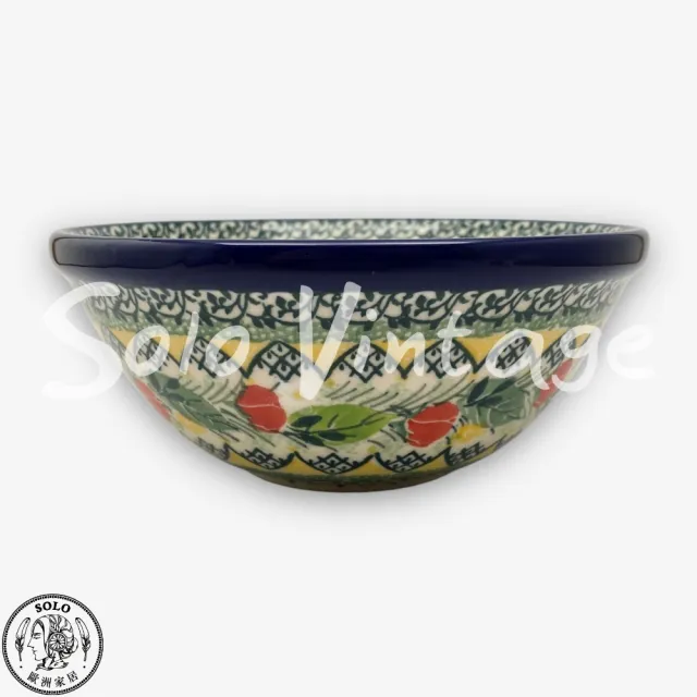 【SOLO 波蘭陶】波蘭製 CA 波蘭陶 14CM 丼飯碗 蘋果花系列 CERAMIKA ARTYSTYCZNA