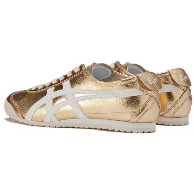 【Onitsuka Tiger】鬼塚虎 金色MEXICO 66休閒鞋 (1183B566-201)