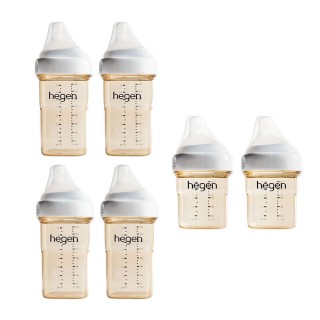 【hegen】小金奶瓶六支組(150ml*2+240ml*4)