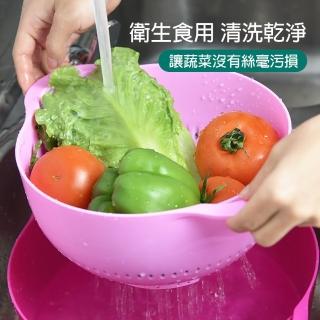 【小綠豆居家百貨】創意彩虹廚具烘焙工具十件套 多功能瀝水籃(攪拌碗 過濾量杯 瀝水籃 料理盆 攪拌盆)
