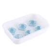 【TENGYUE】威士忌晶鑽冰球製冰盒-二入組(冰球模具 冰格球形 製冰盒)