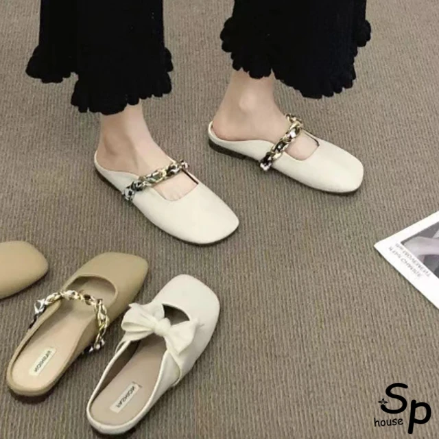 【Sp house】夏季時尚的秘密平底涼鞋(2款2色可選)