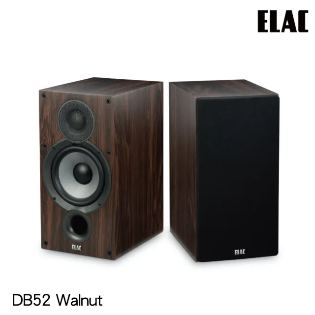 【ELAC】書架式喇叭(DB52-木紋)