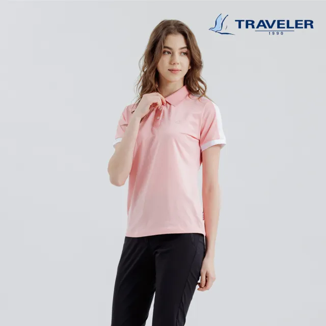 【TRAVELER 旅行者】女款超透氣消臭吸排上衣/POLO衫_231TR841(消臭/超透氣上衣)