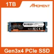 【Moment】M.2 2280 PCIe SSD固態硬碟1TB(Gen 3x4 SSD固態硬碟 1TB)