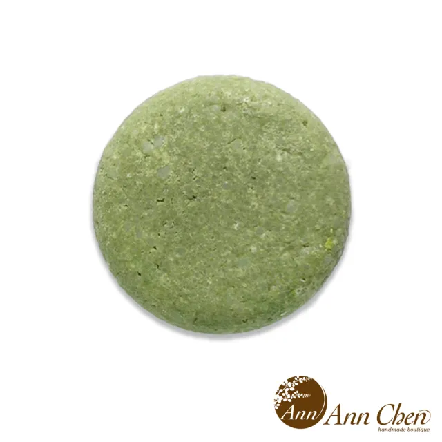 【AnnChen 陳怡安手工皂】洗髮餅60g贈沐浴花草皂/竹炭起泡網體驗組(任選)