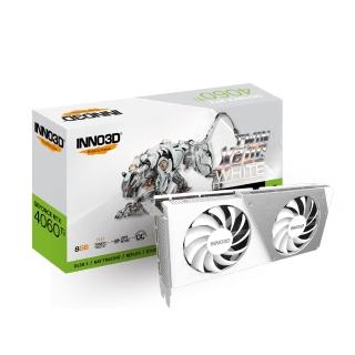 【Inno3D 映眾】GEFORCE RTX 4060 Ti 8GB TWIN X2 OC WHITE