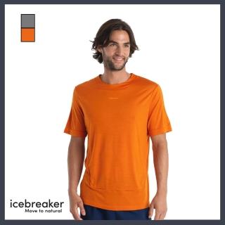 【Icebreaker】男 ZoneKnit☆Cool-Lite☆網眼透氣圓領短袖上衣(底層衣/排汗衣/美麗諾羊毛衣/T恤/機能上衣)