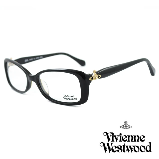 Vivienne Westwood 光學鏡框經典優雅款英倫風-黑-VW289 01(黑-VW289 01)