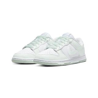 【NIKE 耐吉】Nike Dunk Low Next Nature White Mint 白薄荷 綠 白綠 女鞋 環保材質(DN1431-102)