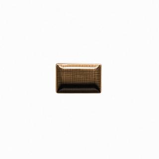【德國 Rosenthal】Mesh長方碟10X7cm(咖啡)