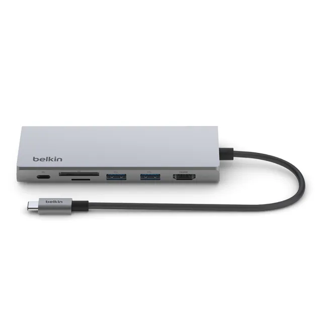 【BELKIN】INC009btSGY 7合1 type-C  HUB集線器(10GB GEN 2)